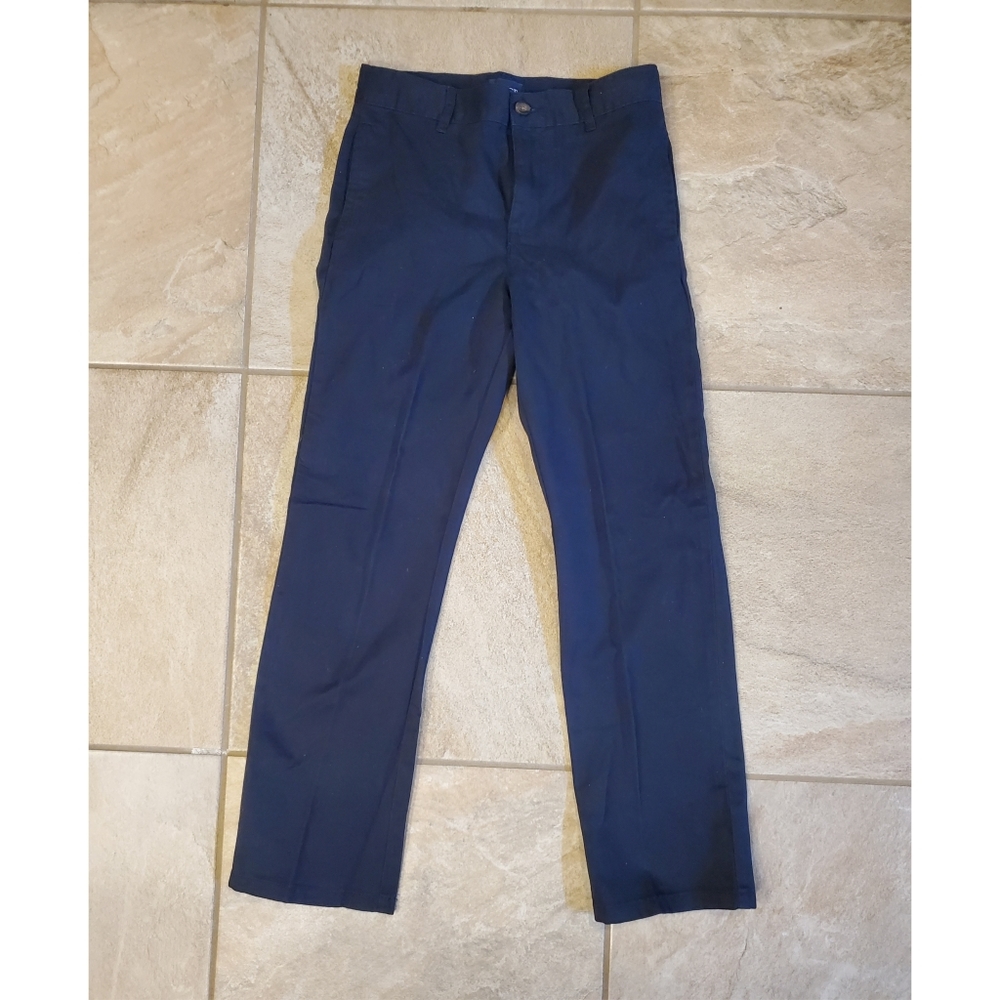 Boys Uniform Chino Pants-(Navy)